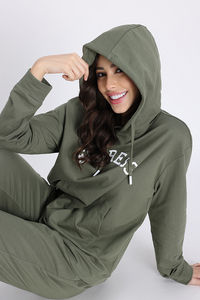 Zivame Knit Cotton Loungewear Set - Four Leaf Clover — thumbnail 10